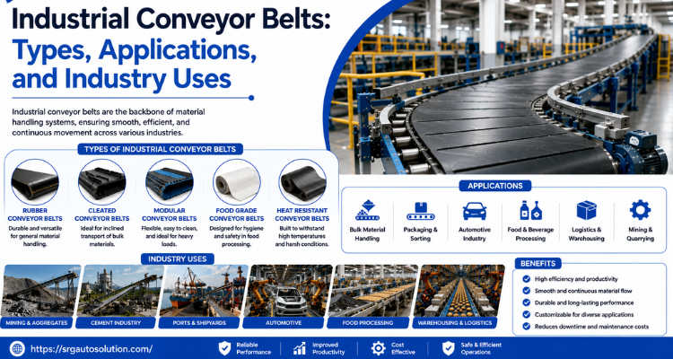 industrial conveyor belt manufacturer
