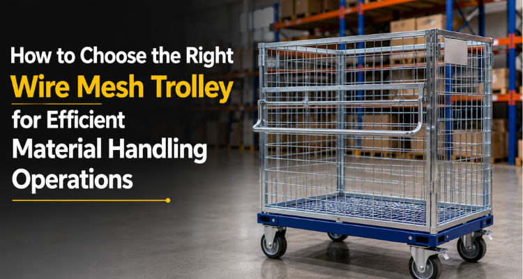 Wire Mesh Trolley