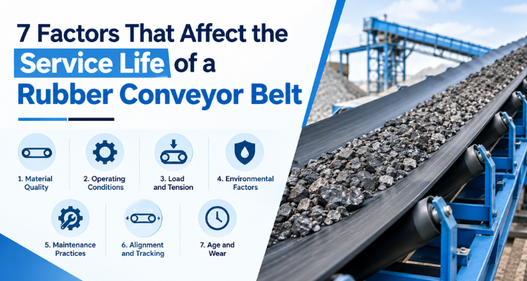 7 Factors That Affect the Service Life of a Rubber Conveyor Belt
